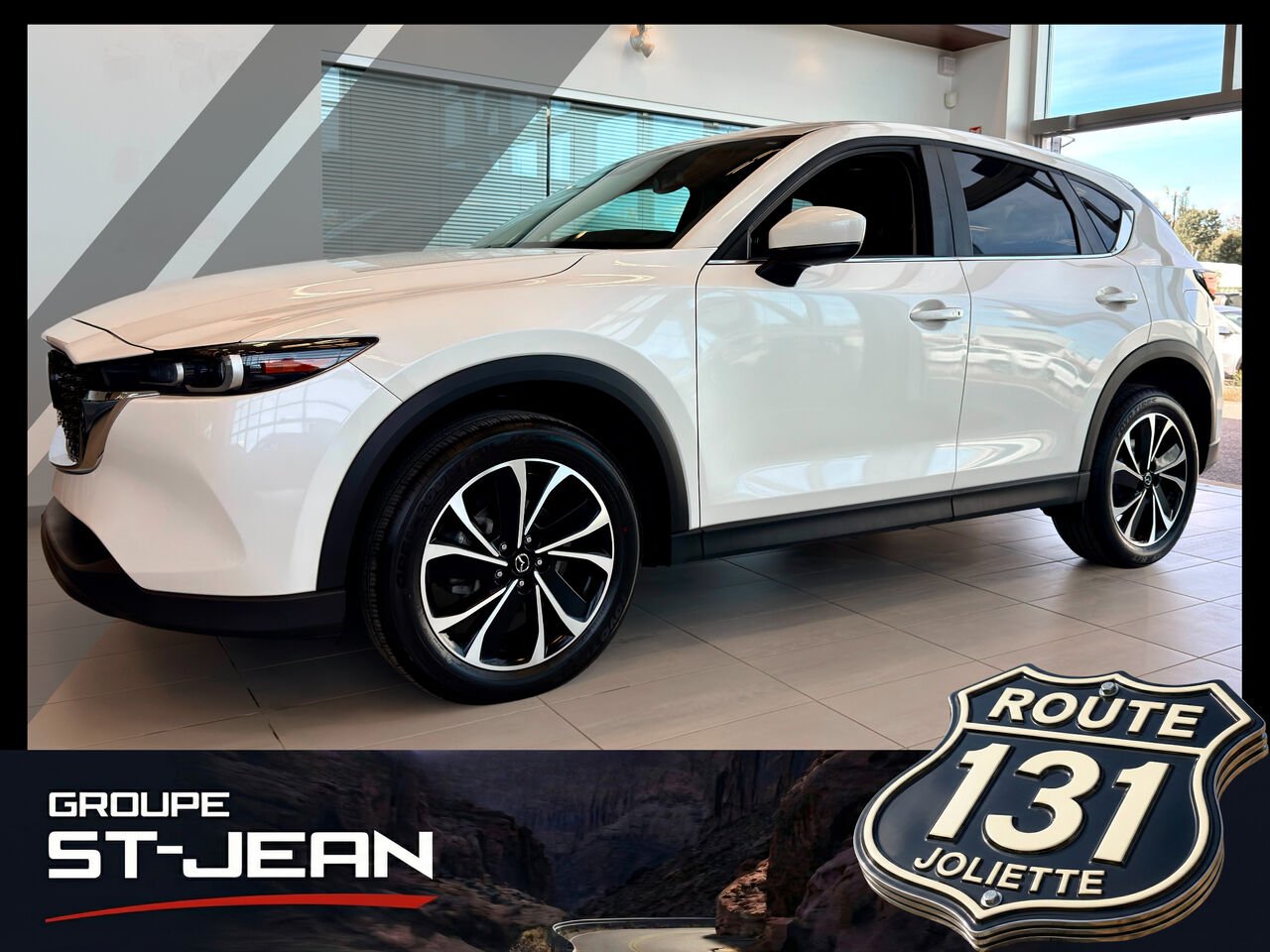 2022 Mazda CX-5 White Notre-Dame-des-Prairies - photo #0