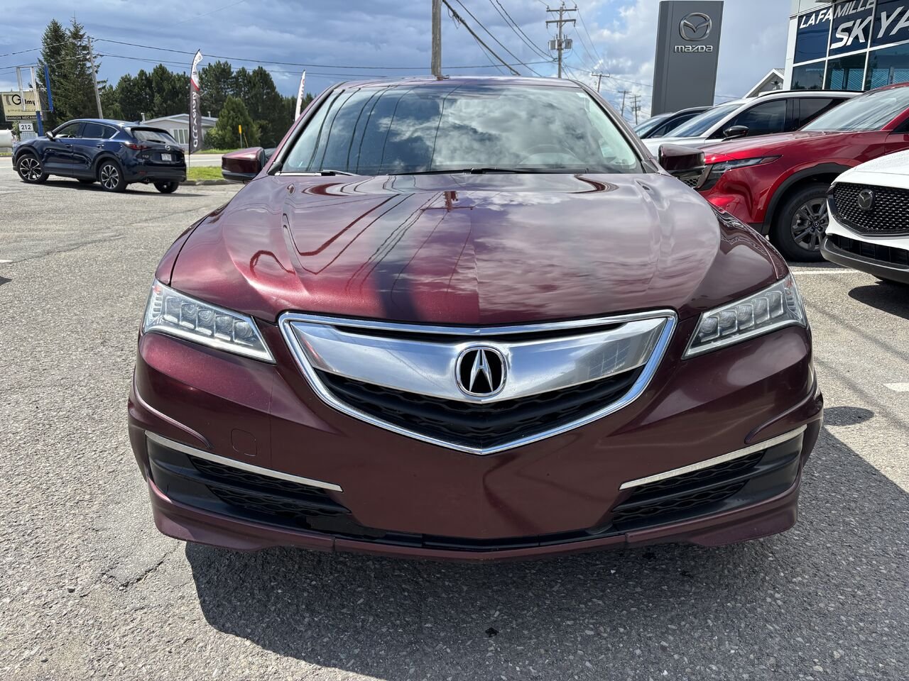 2015 ACURA TLX TECH V6 Tech berline 4 portes SH-AWD Red Montmagny - photo #1