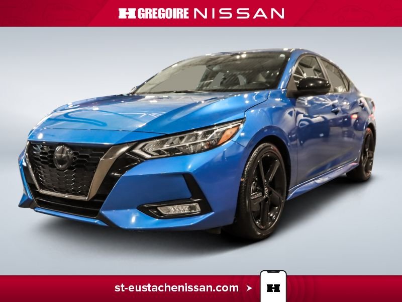 2023 Nissan Sentra SR DEM. A DISTANCE APPLE CARPLAY SIEGES CHAUFFANTS Blue