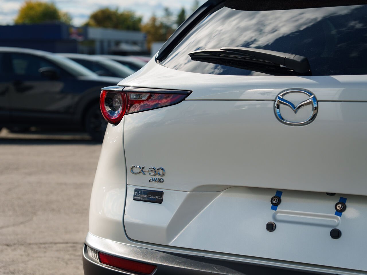 MAZDA CX-30 26152 | GS TI 2026 Blanc neige nacré Val-d'Or - photo #4