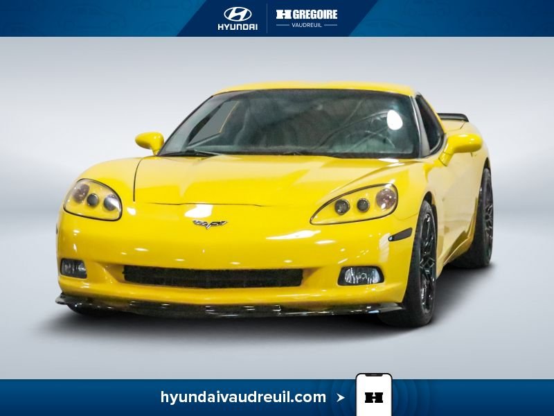2008 Chevrolet Corvette Yellow Laval - photo #4