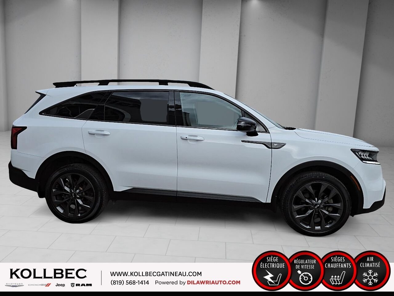 2021 KIA SORENTO X-Line AWD White Ottawa & Gatineau - photo #13