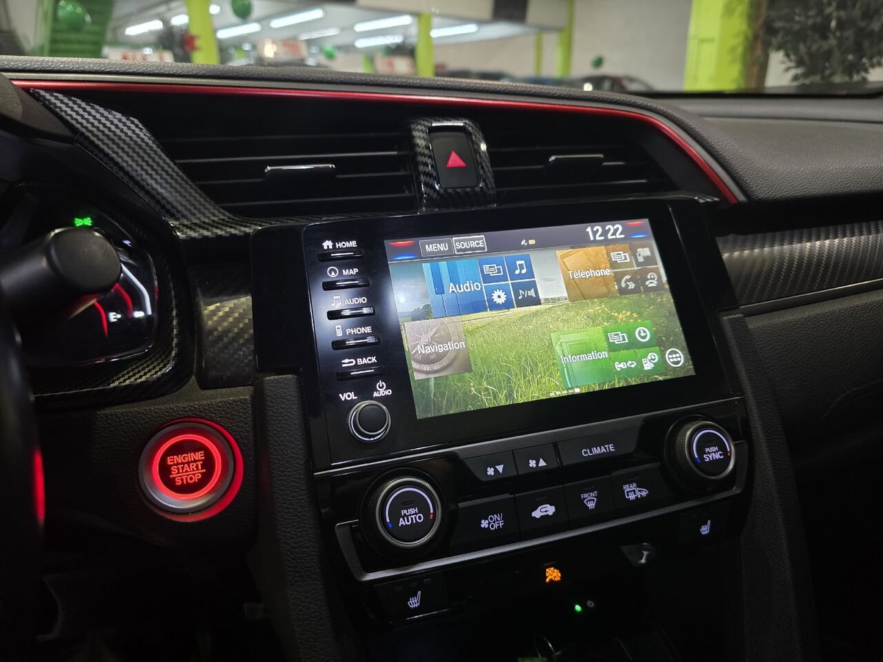 2020 Honda Civic Si berline Red  - photo #19