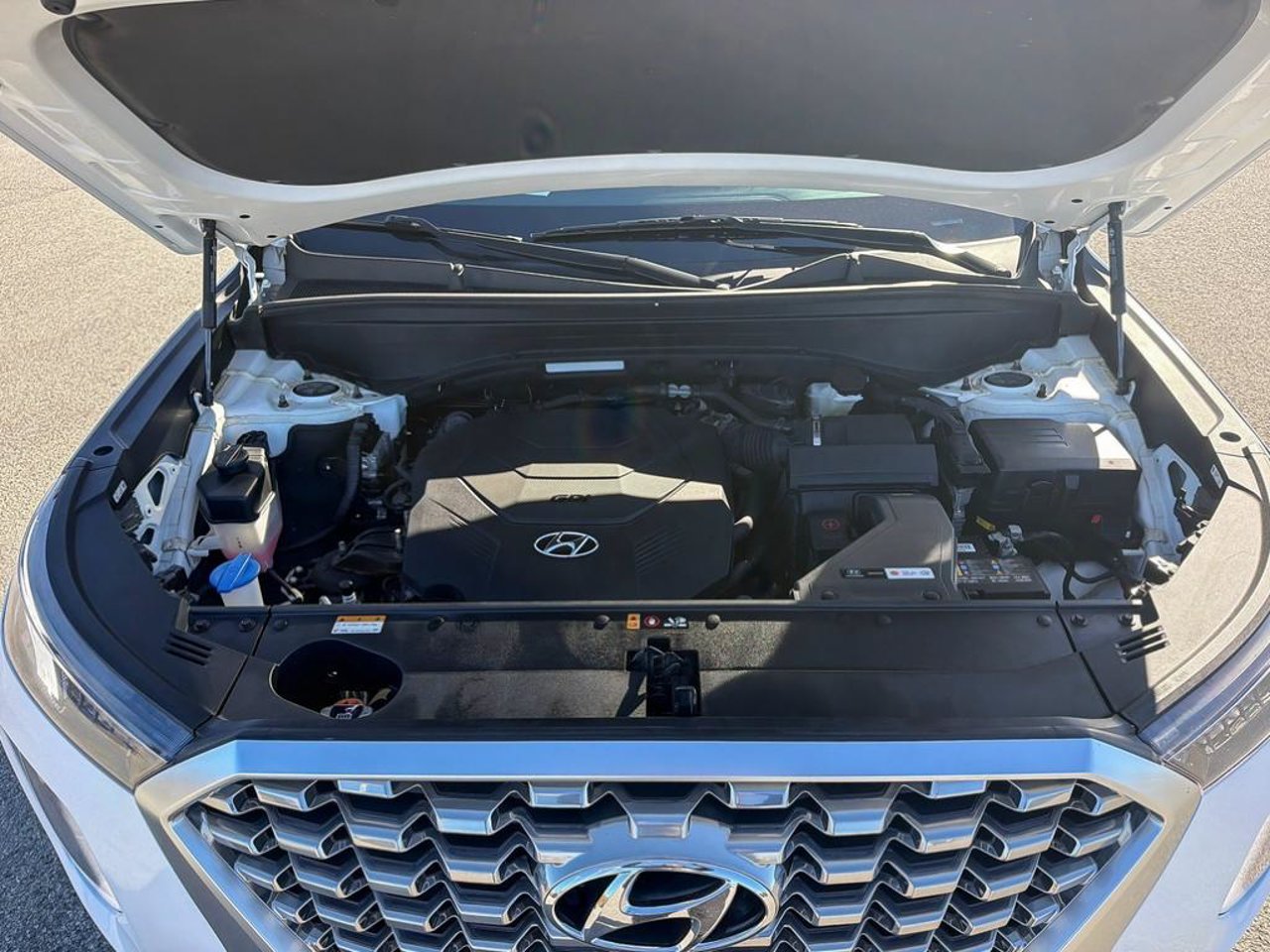 2021 Hyundai Palisade KM8R3DHE3MU321272 White Mirabel - photo #12