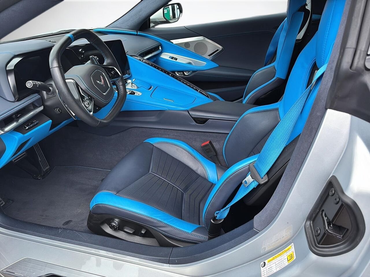 CHEVROLET CORVETTE 3LT 2024 Gris Saint-Hyacinthe - photo #7
