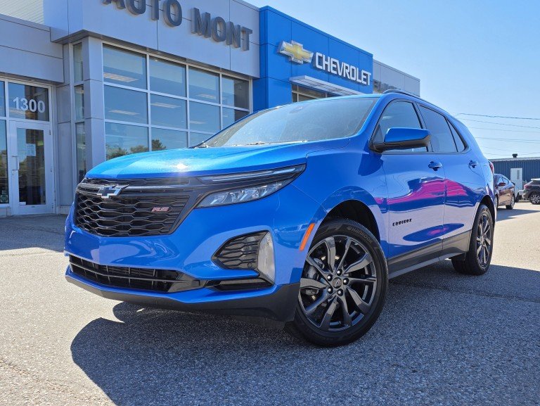 Chevrolet Equinox RS AWD 2024 Bleu