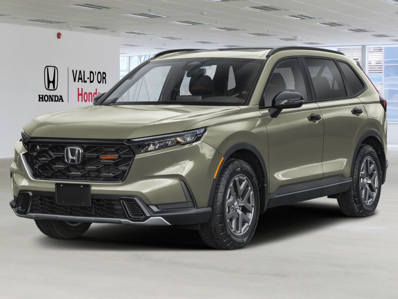 2026 HONDA CR-V Hybrid TrailSport TI Ash Green Metallic Val-d'Or - photo #0