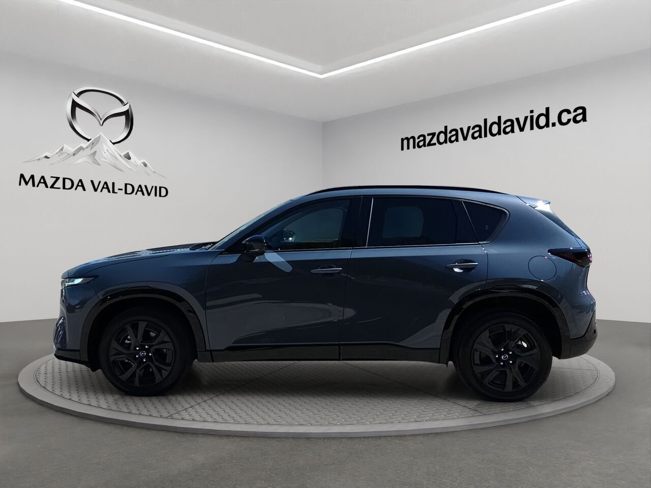 2026 Mazda CX-5 GT TI, ÉCRAN TACTILE 12.9 POUCES, SIÈGES CHAUFFANTS Polymetal Grey Metallic Val-David - photo #2