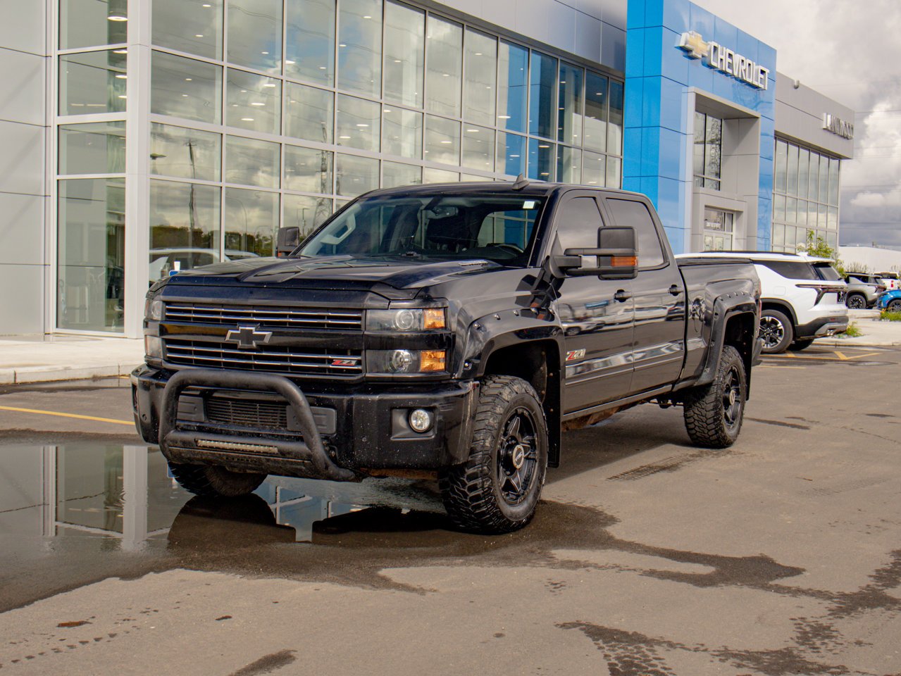 2016 Chevrolet Silverado 2500HD 4WD Crew Cab 153 LT Black Sherwood Park - photo #3