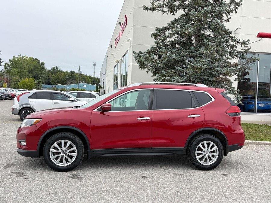 2017 Nissan Rogue 2017 Red