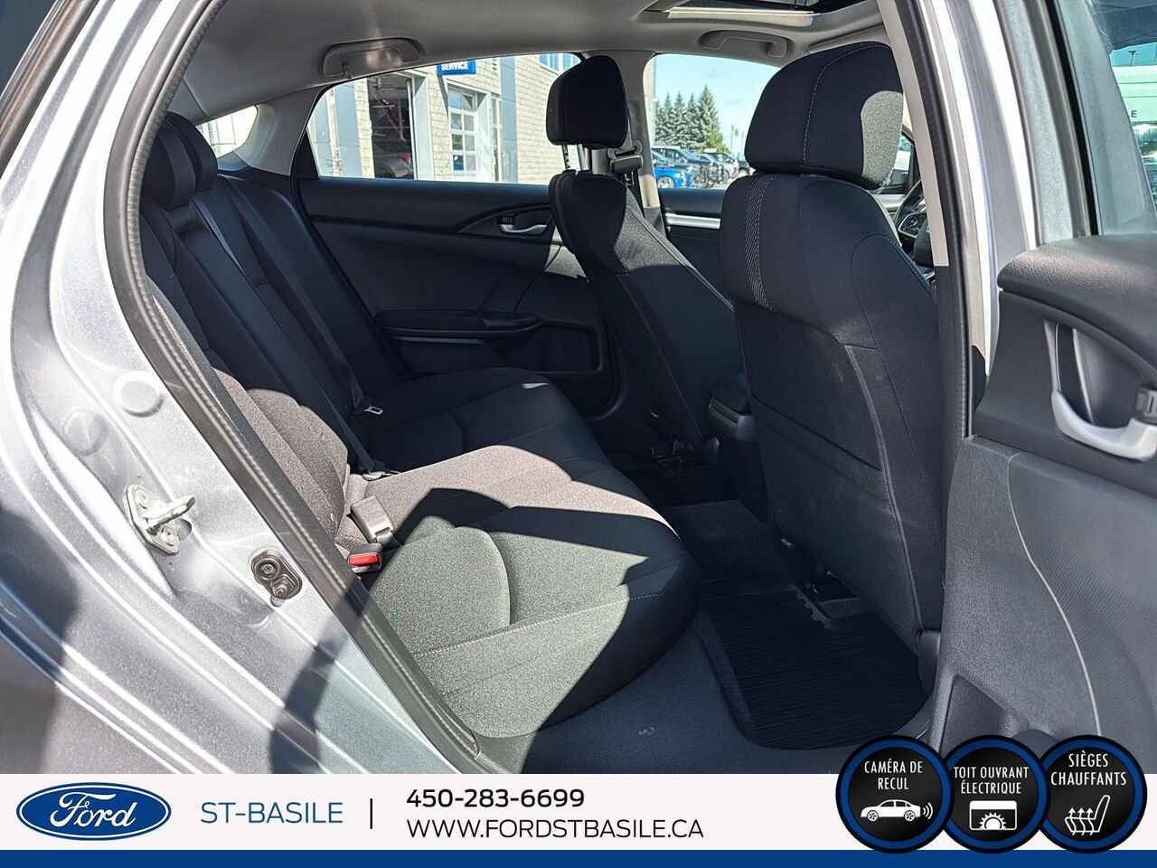 HONDA CIVIC 2018 Argent Saint-Basile-le-Grand - photo #13