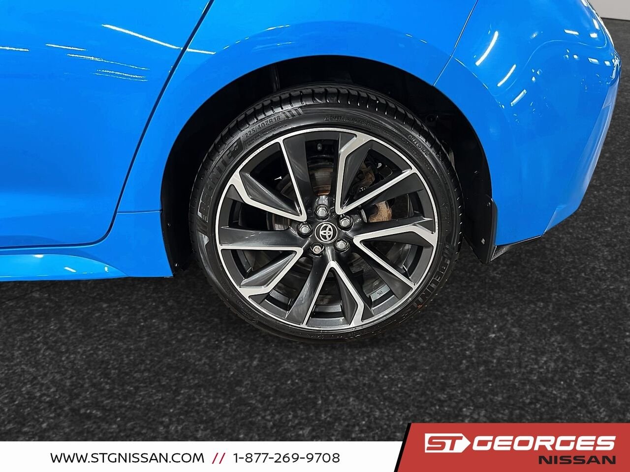 Toyota Corolla à hayon 2021 Bleu Saint-Georges - photo #6