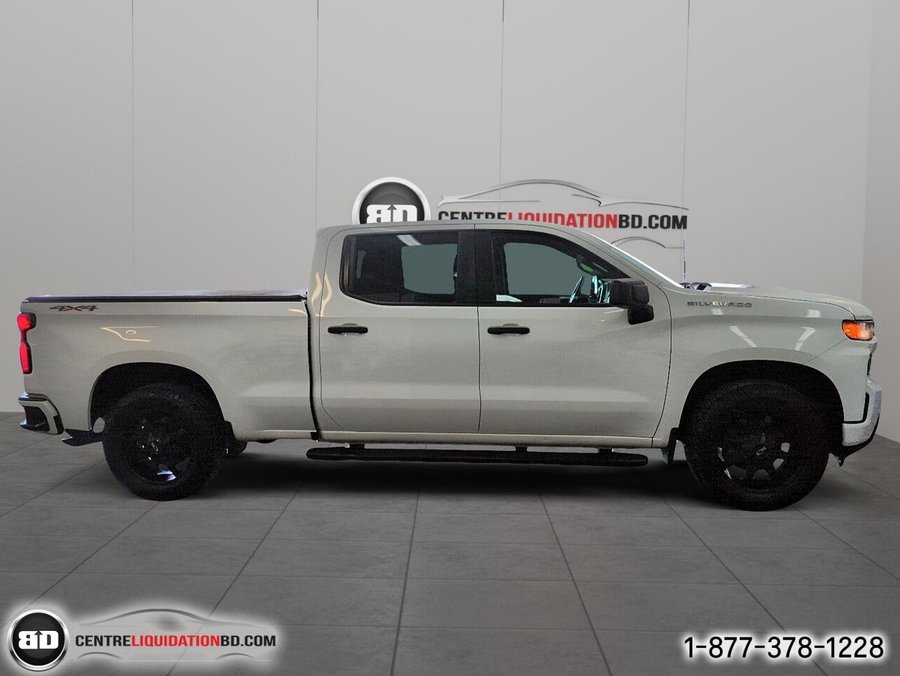 2022 Chevrolet Silverado 1500 LTD CUSTOM CREW CAB 2.7L TURBO 4X4 BOITE 6.5P White