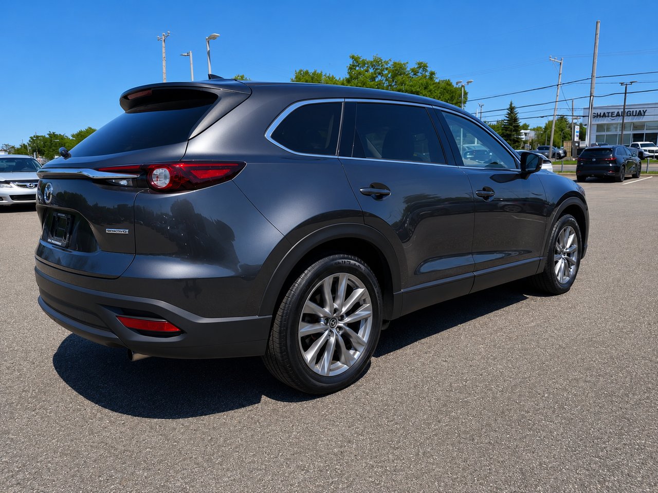 Mazda CX-9 GS-L 2022 Gris Châteauguay - photo #4