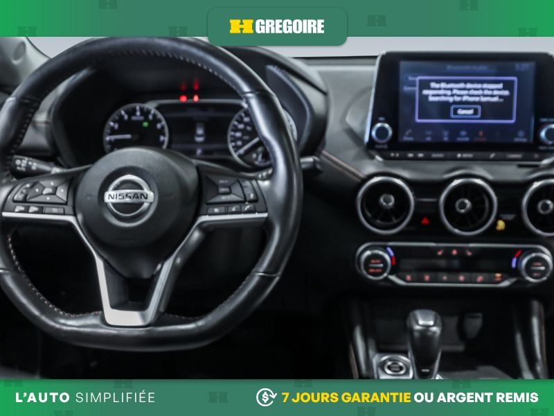 Nissan Sentra 822807 | SR AUTO A/C CUIR TOIT GR ELECT MAGS CAM RECUL BLUE 2021 Blanc Laval - photo #16