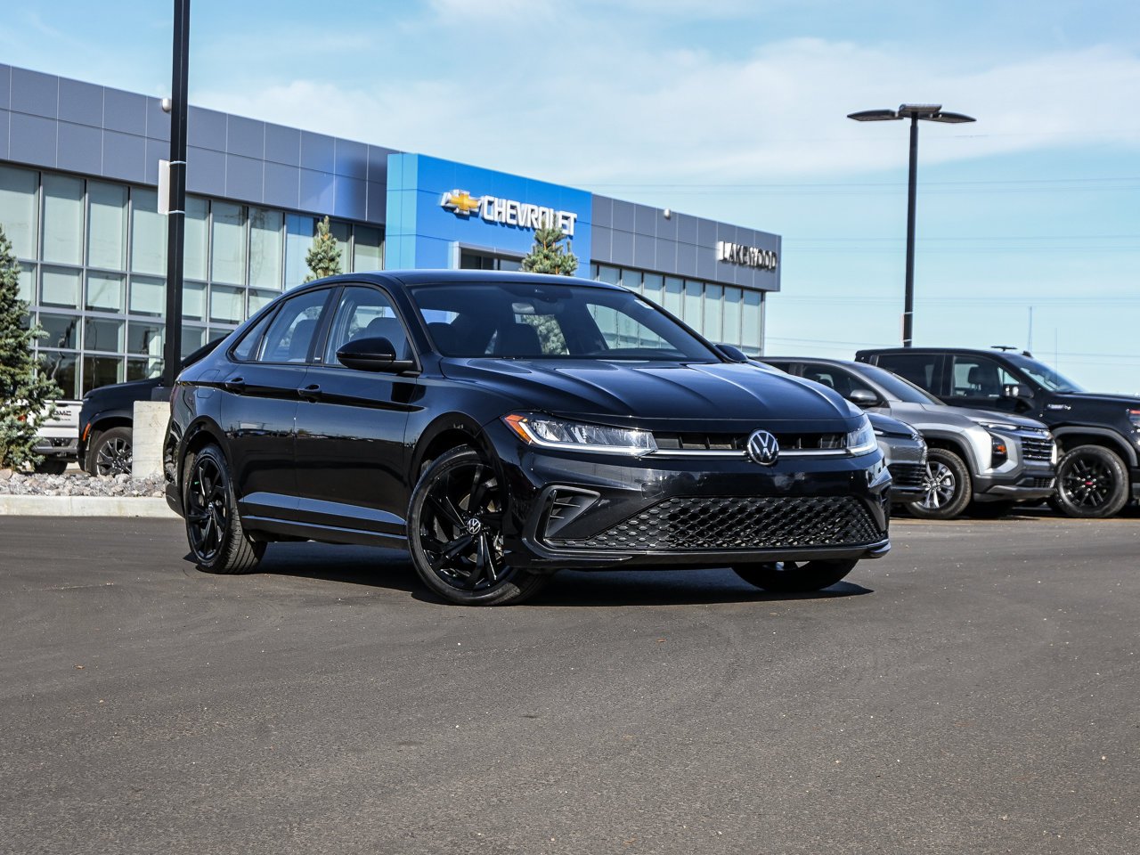 2025 Volkswagen Jetta Comfortline Auto Black Sherwood Park - photo #1