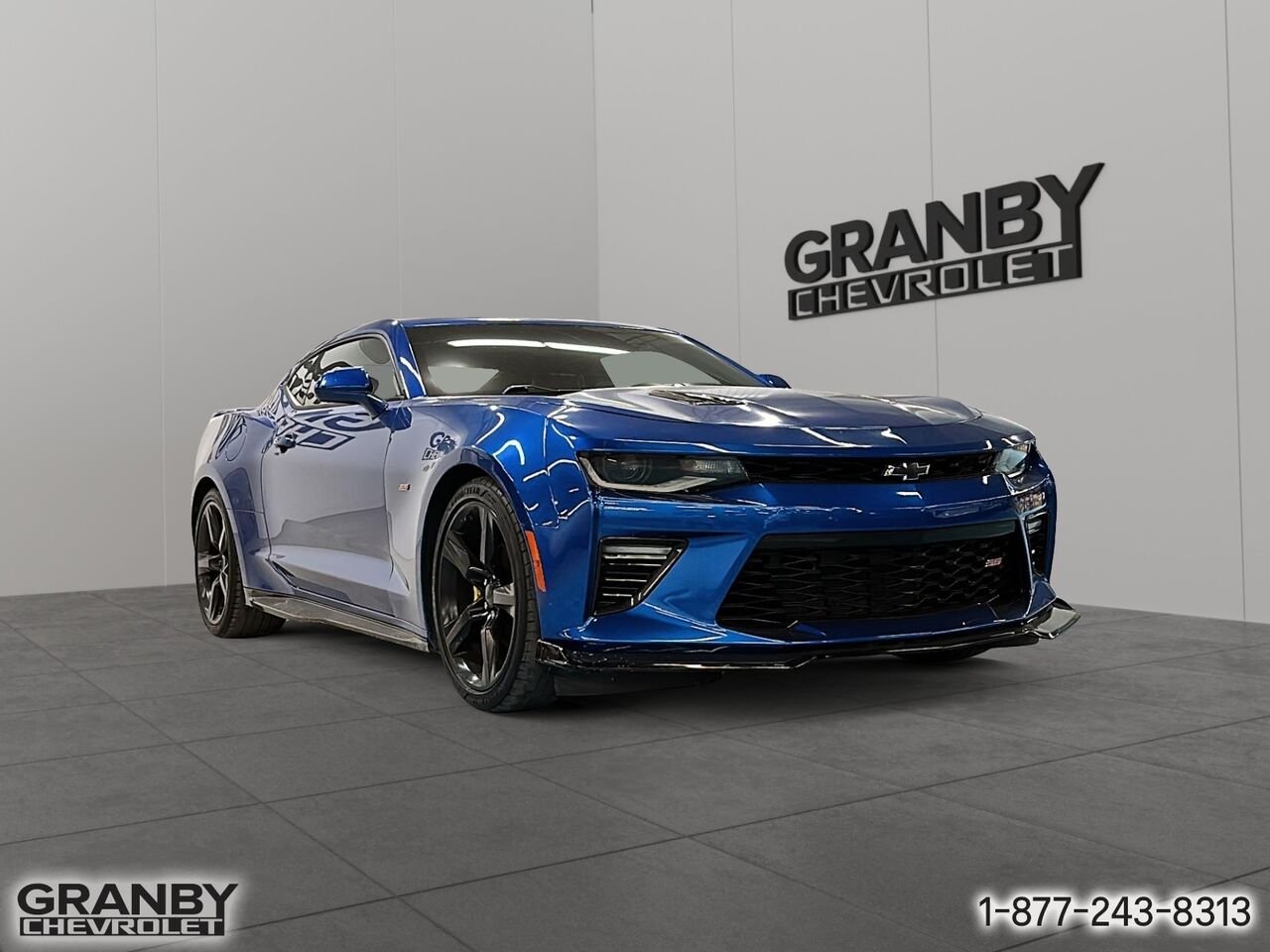 2018 Chevrolet Camaro Coupé 2 portes 2SS | G3721A Blue Granby - photo #2