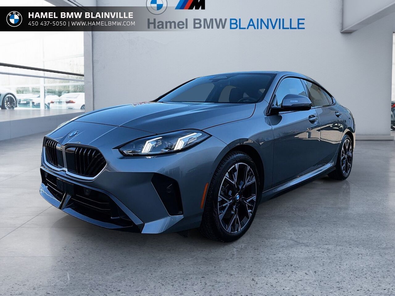 Gray 2025 BMW 2 Series Sedan All-Wheel Drive Automatic