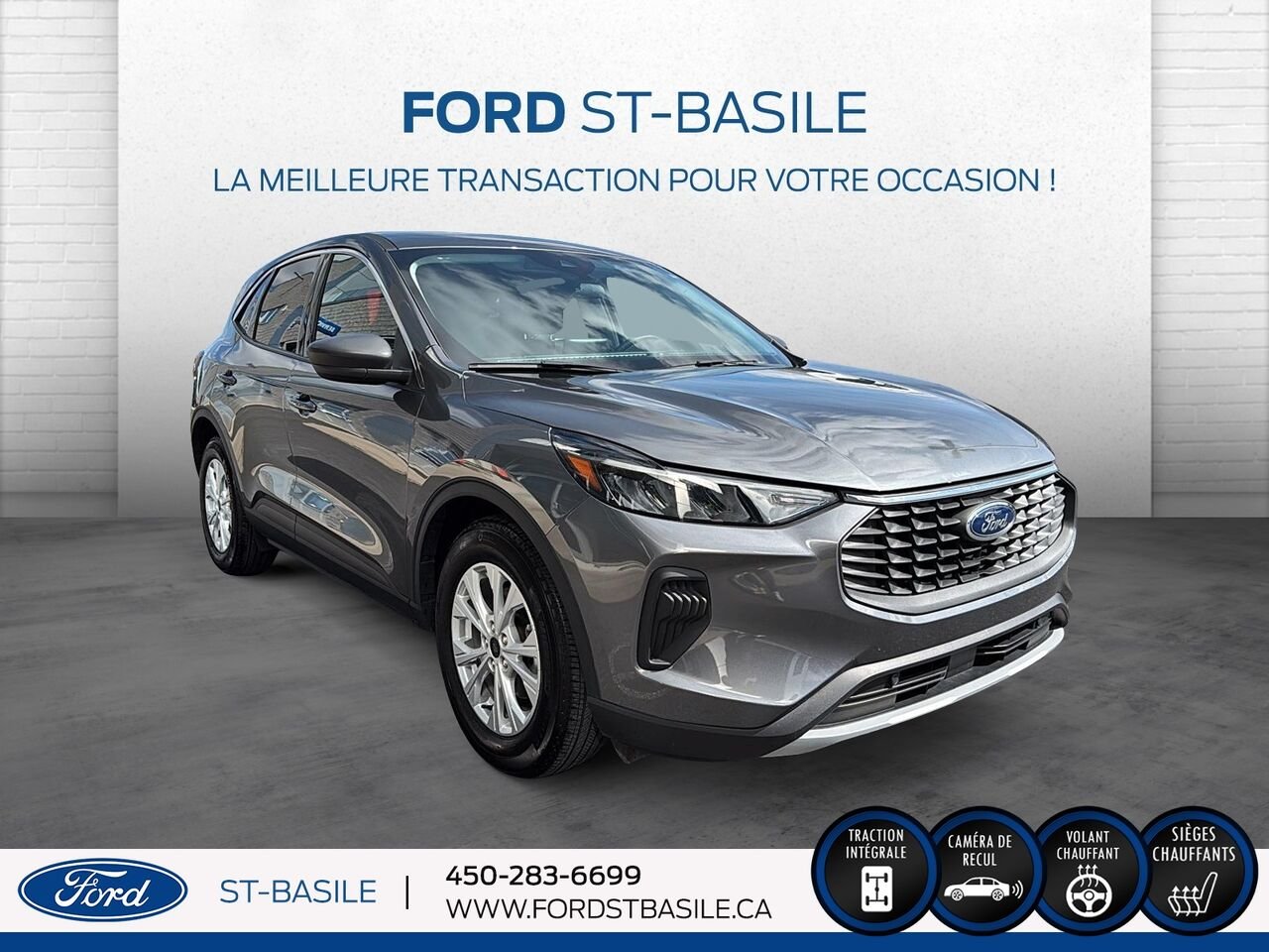 2023 Ford Escape Grey Saint-Basile-le-Grand - photo #10