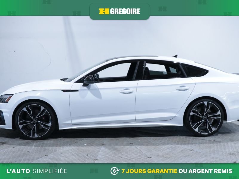 Audi S5 821598 | Progressiv AWD AUTO AC CUIR TOIT NAV MAGS CAM RECU 2024 Blanc Laval - photo #4