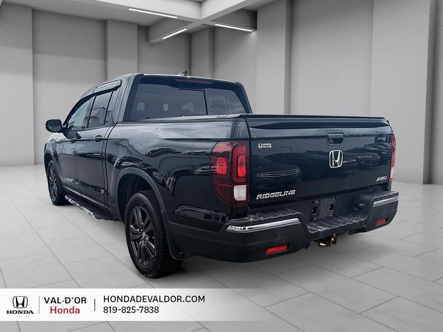 Honda Ridgeline Cabine multiplaces, 4 roues motrices Sport 2017 2017 Noir