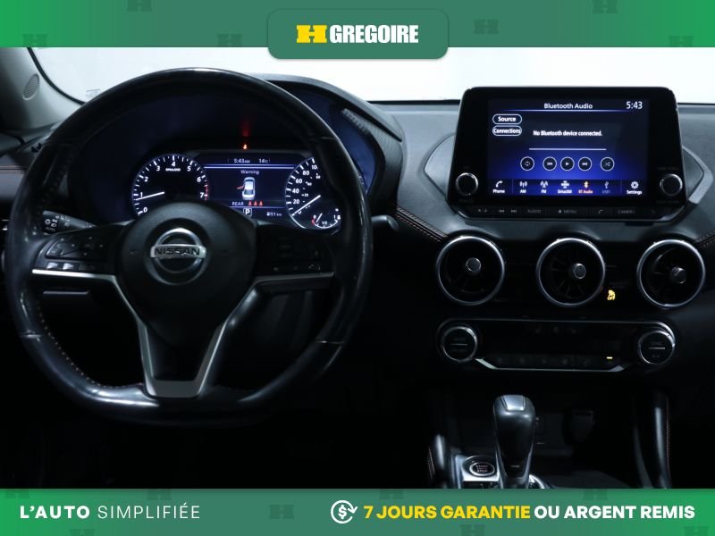 Nissan Sentra 823121 | SR AUTO A/C CUIR TOIT GR ELECT MAGS CAM RECUL VLUE 2021 Gris Laval - photo #16