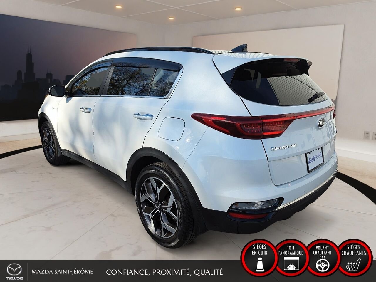 2020 Kia Sportage White Saint-Jérôme - photo #8