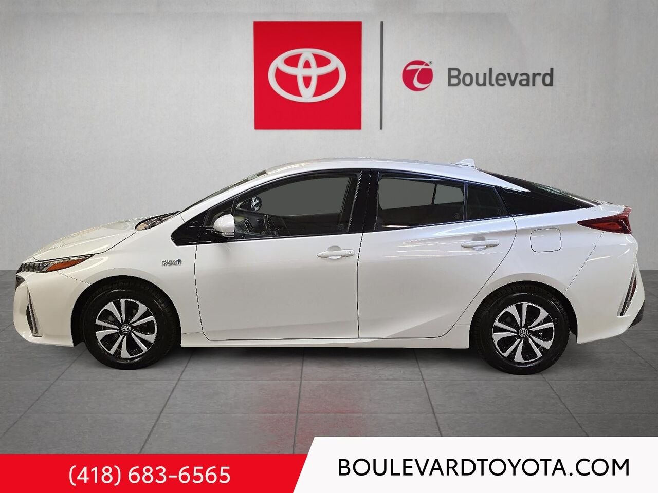 Toyota Prius Prime 98277A-53 | 2019 Blanc Québec - photo #5