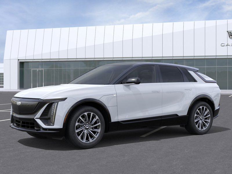 CADILLAC LYRIQ Sport haut de gamme 4 portes 2027 Blanc éclatant, triple couche Sherbrooke - photo #1