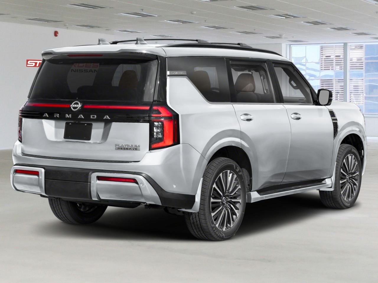 2026 NISSAN Armada Everest White Pearl Tricoat Saint-Georges - photo #2