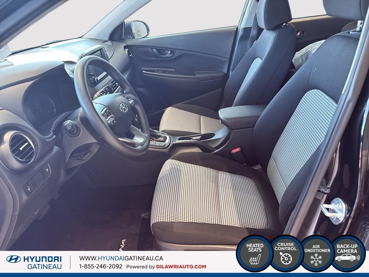 2021 Hyundai Kona Black Gatineau - photo #6