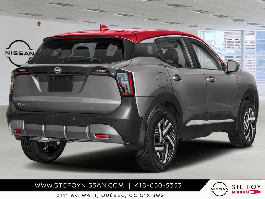 NISSAN Kicks K6486 2026 Gris poudre métallisé/Couche teintée Braise écarlate