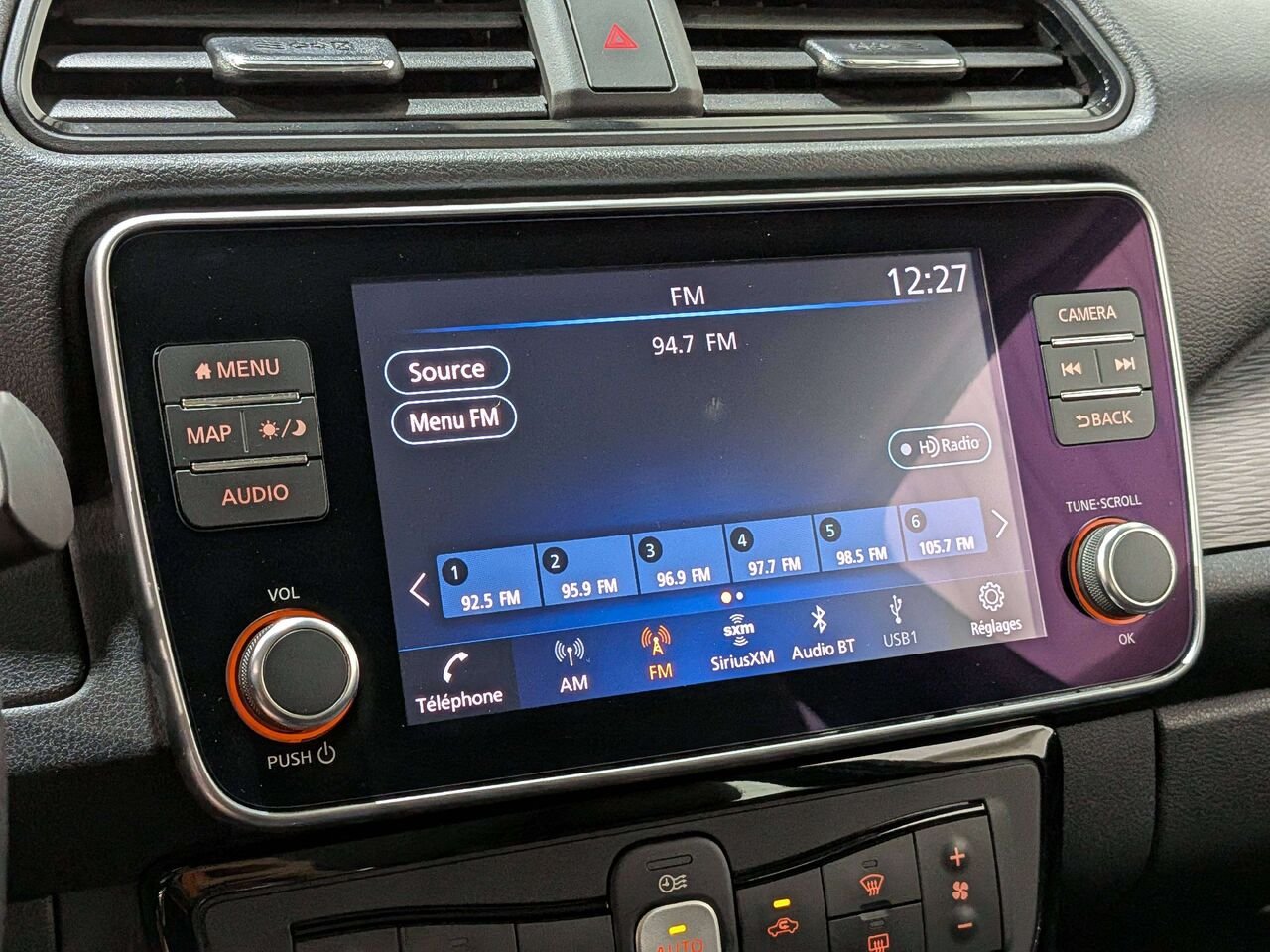 2020 Nissan LEAF SL PLUS Hatchback Black Val-David - photo #21