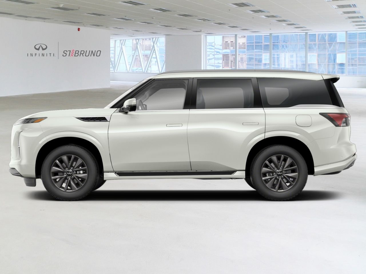 INFINITI QX80 2026 Blanc radiant triple couche nacré  - photo #1