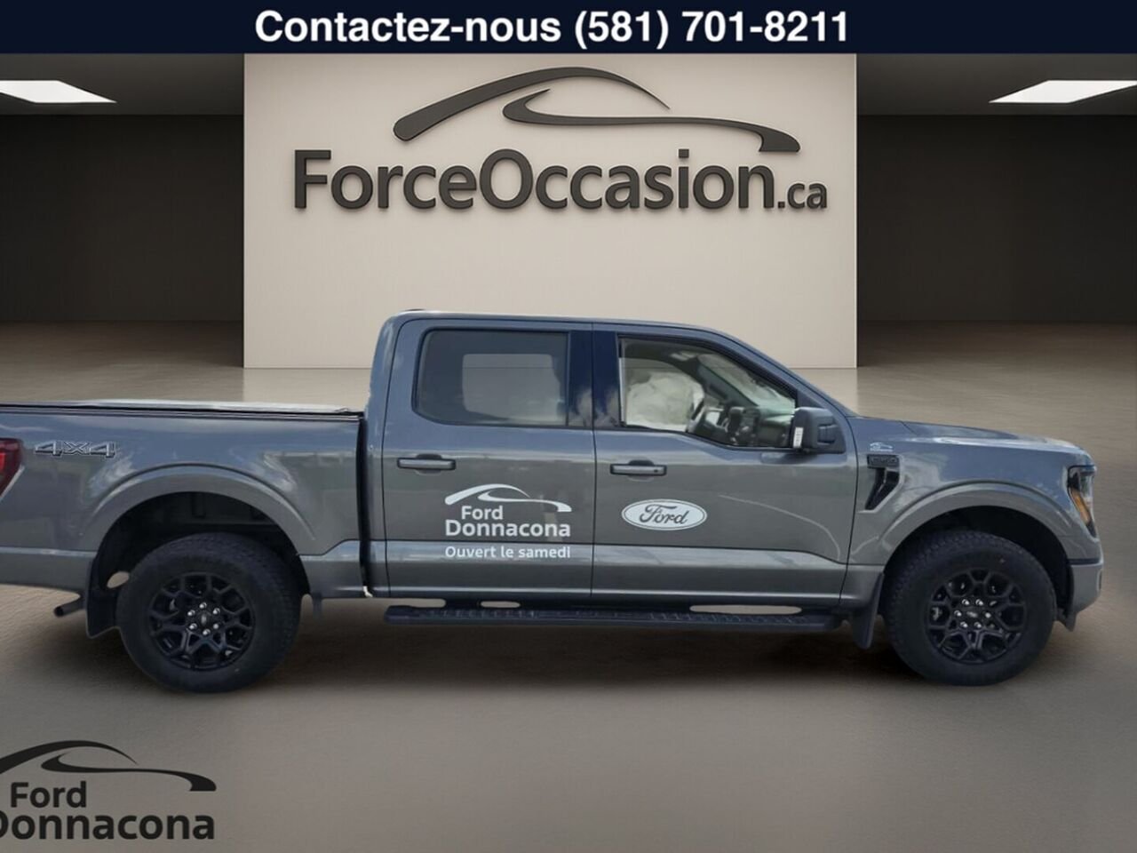 2024 Ford F-150 Grey  - photo #3