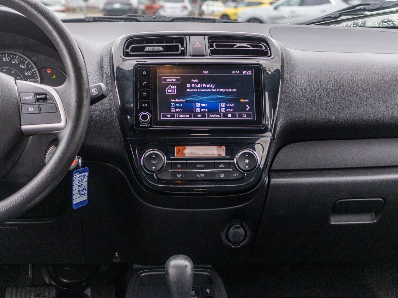 Mitsubishi Mirage ES , AUTOMATIQUE 2024 Blanc Châteauguay - photo #9