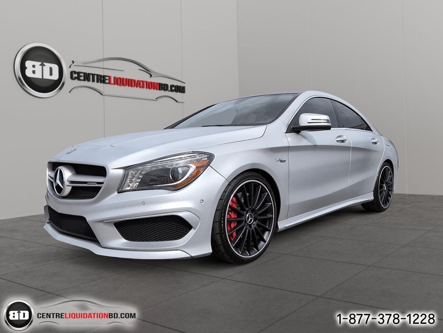 Mercedes-Benz CLA CLA 45 AMG berline 4 portes 4MATIC 2016 Argent