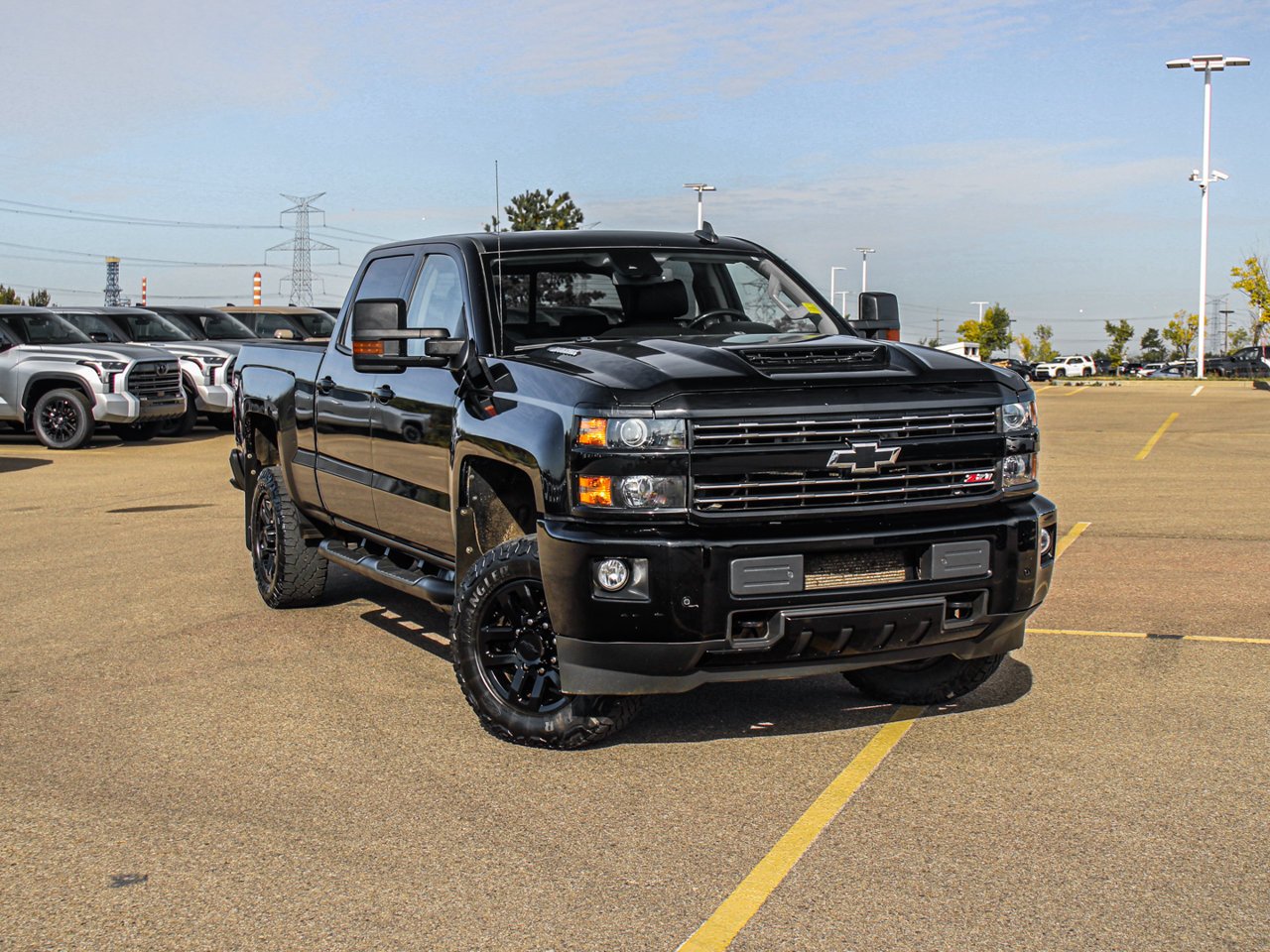 2019 Chevrolet Silverado 2500HD 4WD Crew Cab 153.7 LTZ Black Sherwood Park - photo #1