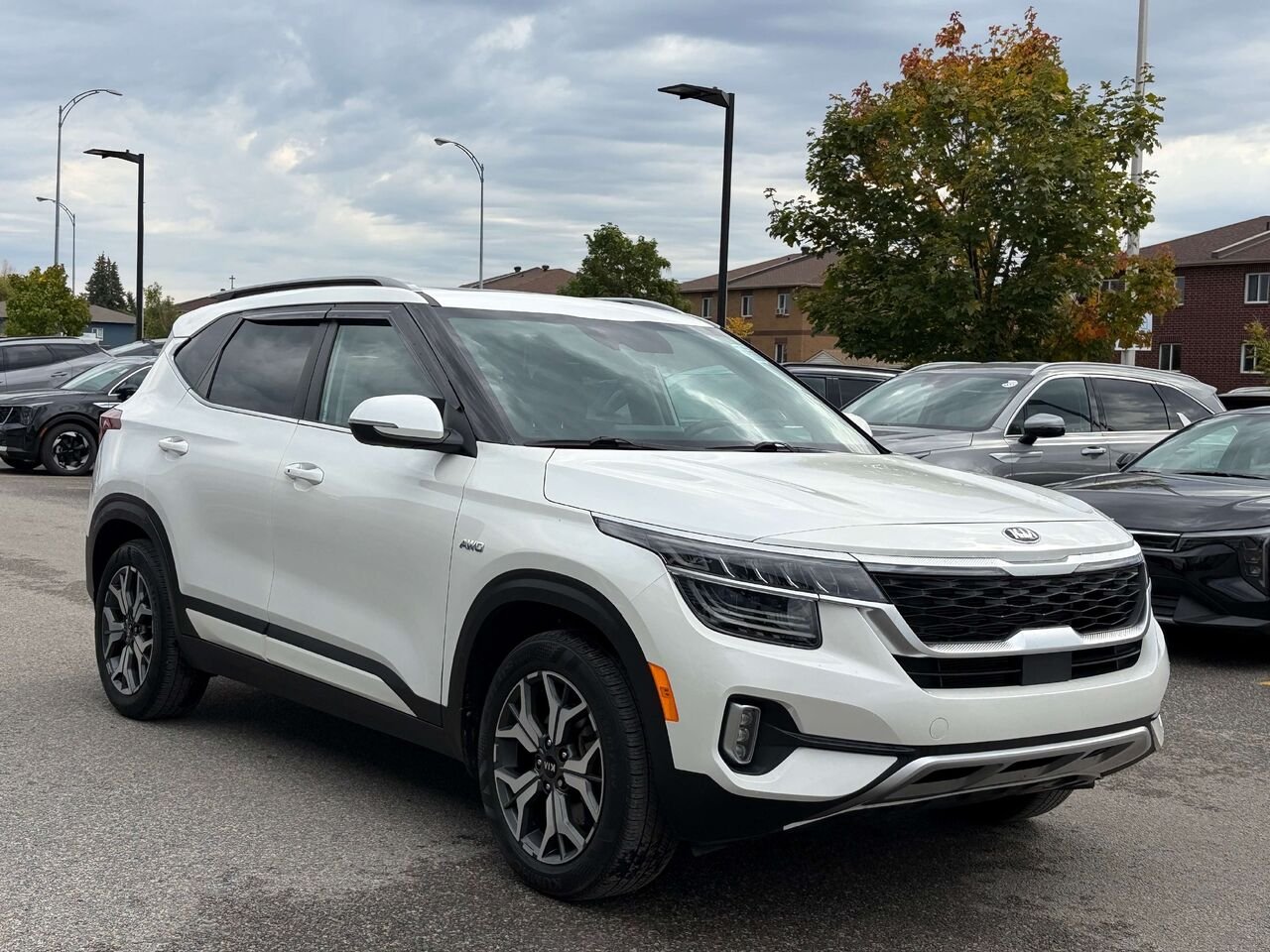 Kia Seltos 2021 Blanc Gatineau - photo #7