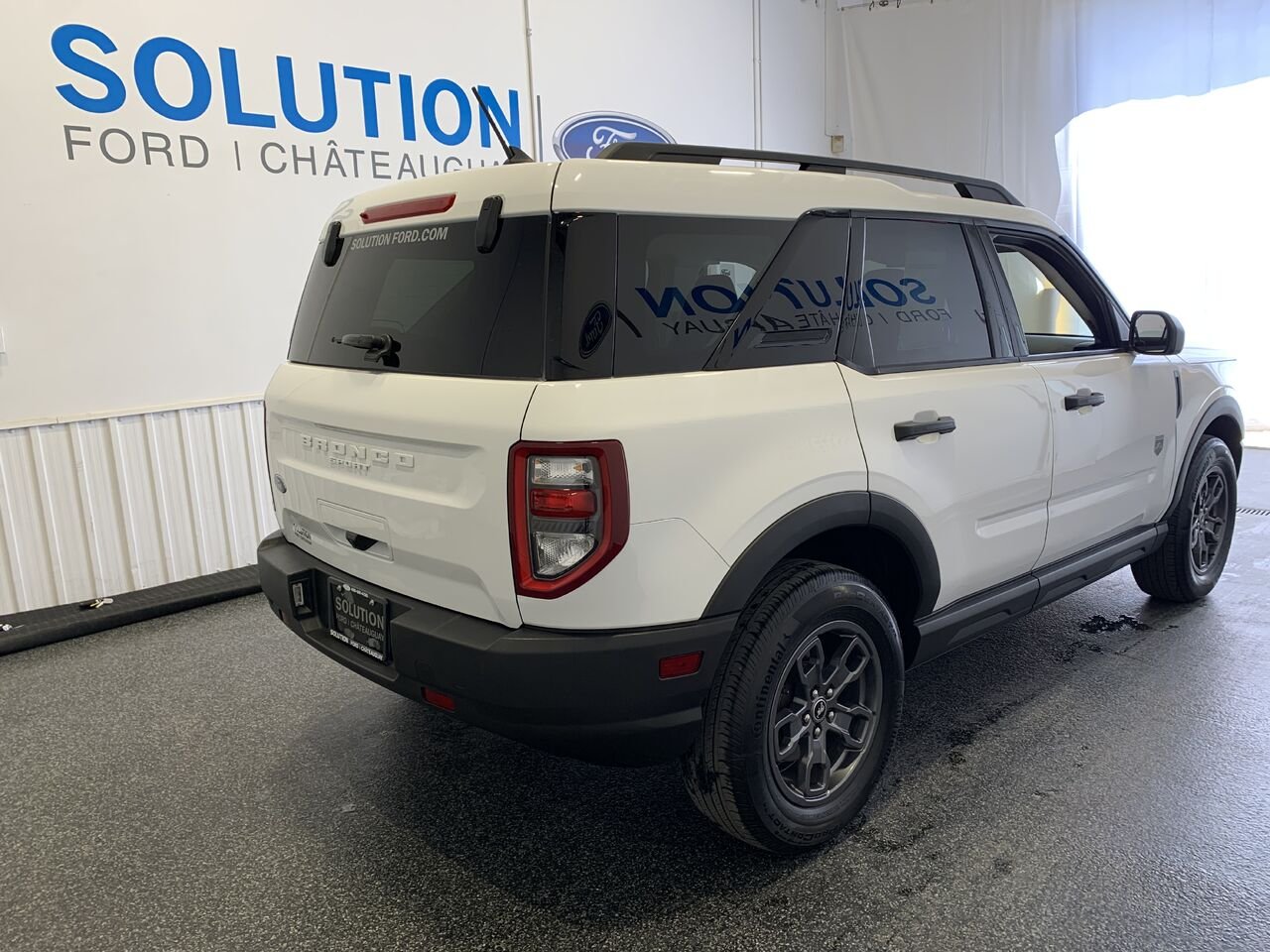 Ford Bronco Sport BIG BEND AWD 1,5L+ 4X4+ANDROID AUTO CARPLAY 2023 Blanc Châteauguay - photo #6