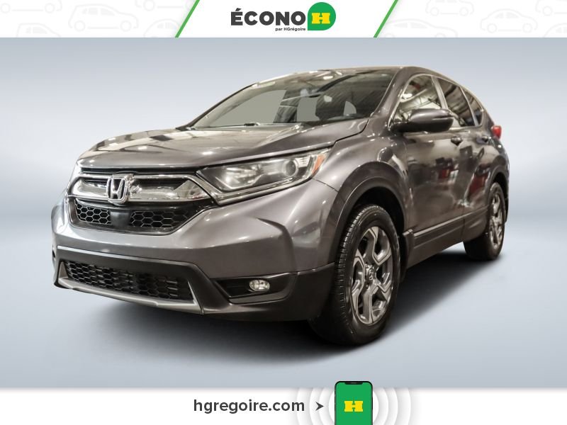 Honda CRV 822704 | EX-L AWD CUIR TOIT BLUETOOTH CAMÉRA MAGS 2019 Gris Laval - photo #2