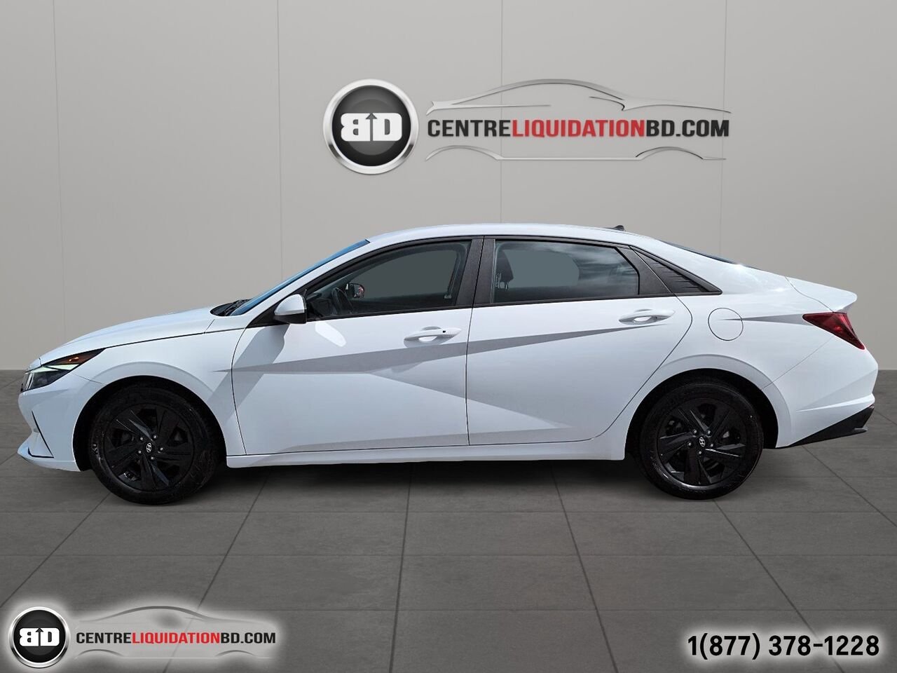 Hyundai Elantra PREFFERED | BD0278 2023 Blanc Granby - photo #8