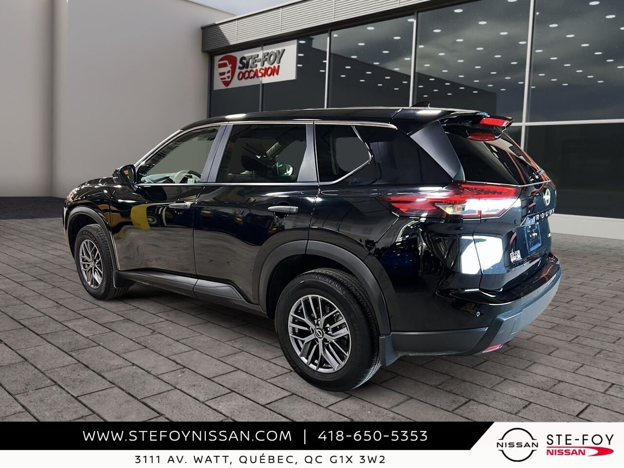 2024 Nissan Rogue S Black Ste-Foy - photo #3