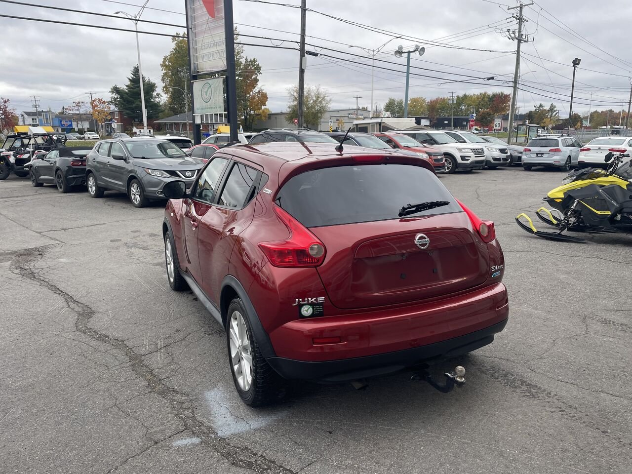 NISSAN JUKE 2013 Rouge Longueuil, - photo #12