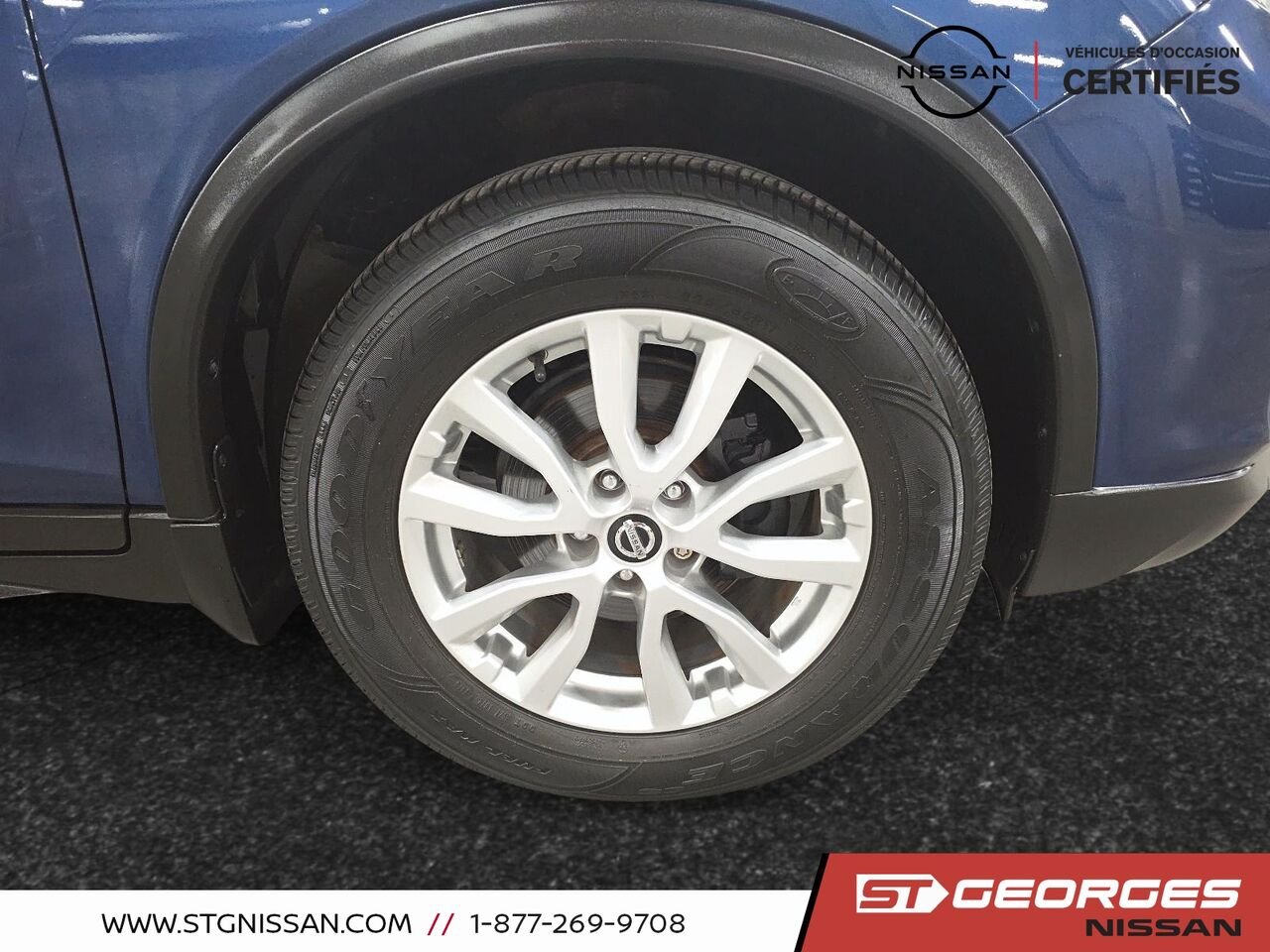 Nissan Rogue 2017 Bleu Saint-Georges - photo #6