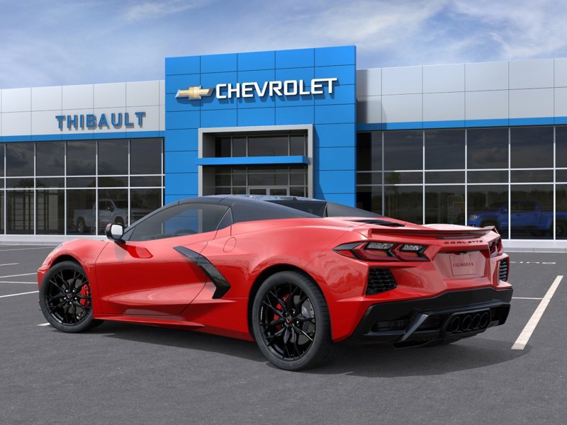 CHEVROLET Corvette Stingray cabriolet 2 portes avec 1LT 2027 ROUGE FLAMME