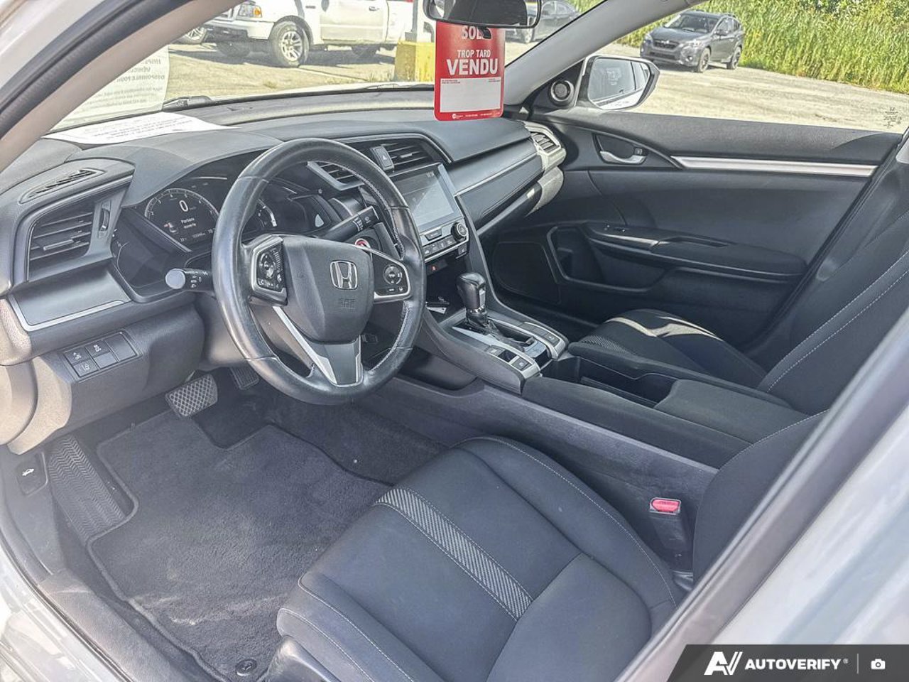 2018 Honda Civic Sedan 2HGFC2F62JH031225 White Mirabel - photo #15