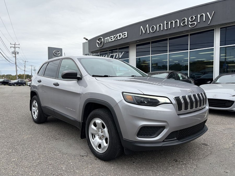 2019 Jeep Cherokee Sport 4x4 Silver