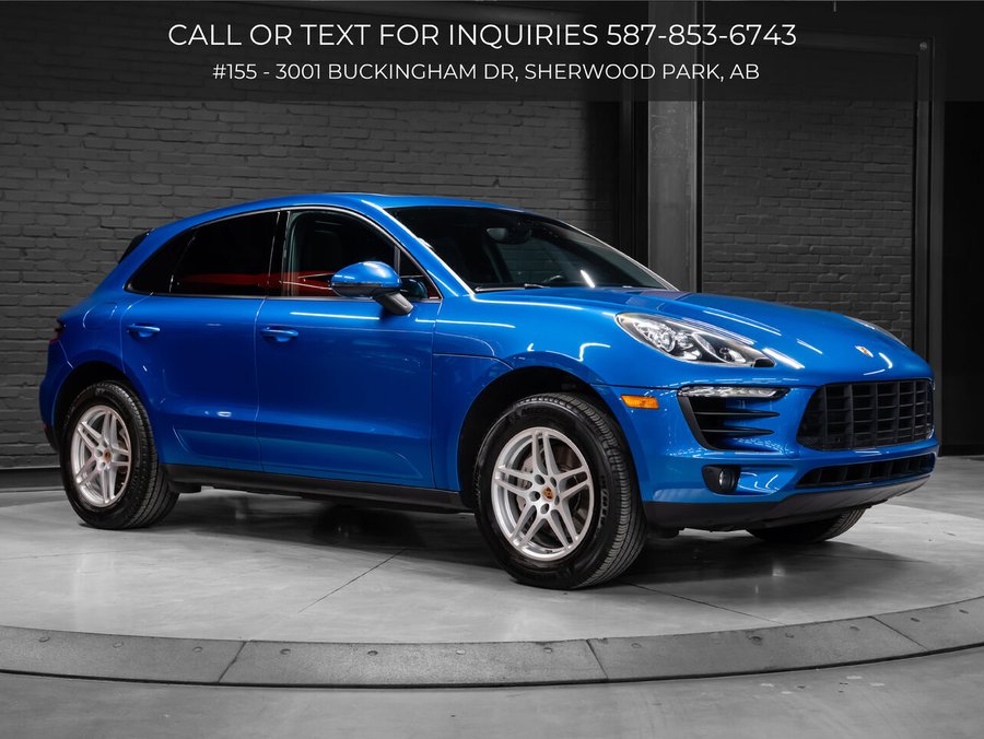 2015 Porsche Macan S Blue