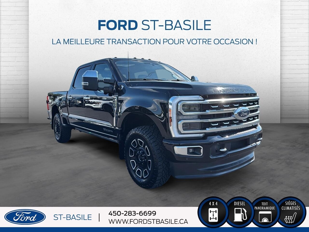 2024 Ford Super Duty F-250 SRW Black Saint-Basile-le-Grand - photo #10
